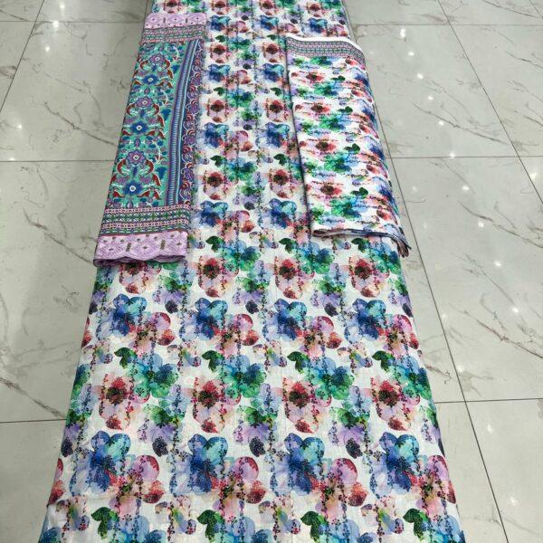 Bareeze Lawn Summer Collection Allover Digital Printed Lawn 3pc Dresses - Women Wear Design No. 6