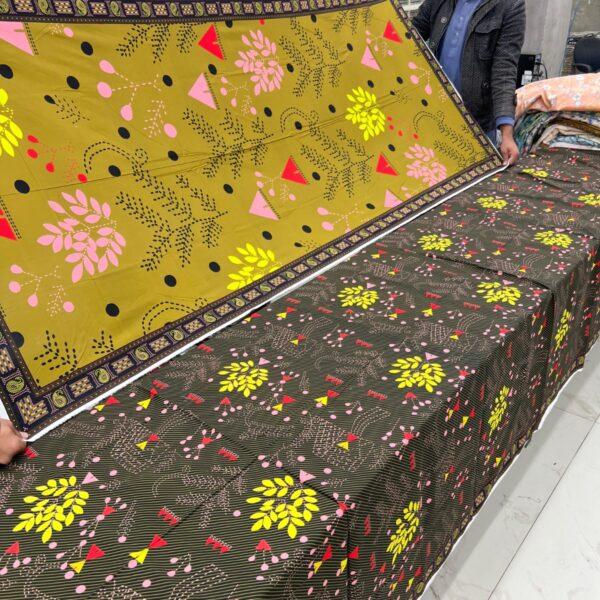 Bareeze Printed Dresses Winter Cotton 3pc Dresses - Women Wear Designs No. 19