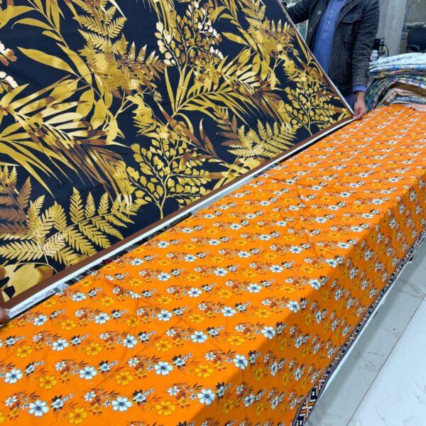 Bareeze Printed Dresses Winter Cotton 3pc Dresses - Women Wear Designs No. 18