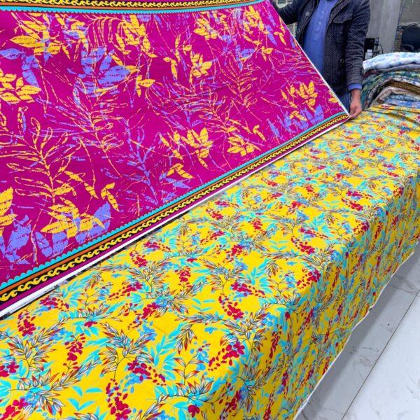 Bareeze Printed Dresses Winter Cotton 3pc Dresses - Women Wear Designs No. 15