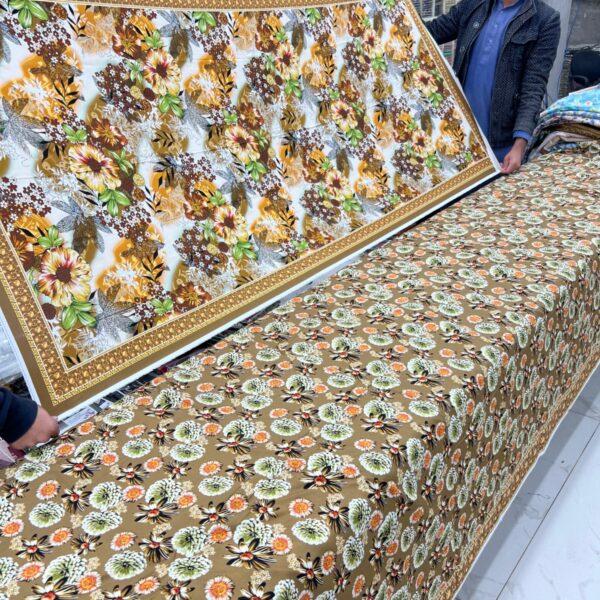 Bareeze Printed Dresses Winter Cotton 3pc Dresses - Women Wear Designs No. 13