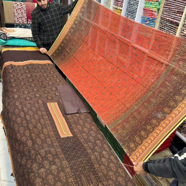 Almas Bana Dora Lawn Fabrics Summer Collection 3pc Suit - Women Wear Design No. 7