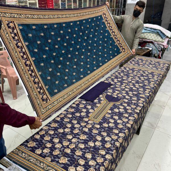 Mahrukh Digital Printed Khaddar 3pc Suits - Women Wear Design No. 1