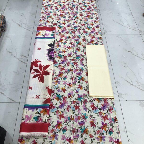 Safa Marwa Original Bana Dora Viscose 3PC Suit - Women Wear Design No. 10