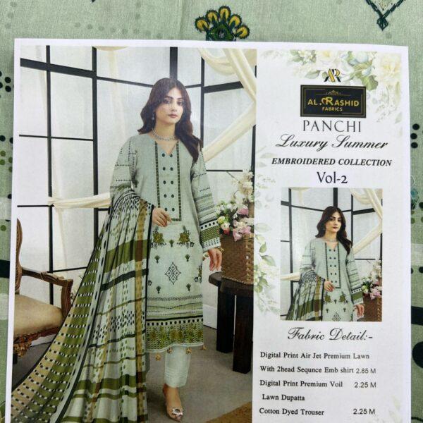 Vol-02 Panchi Luxury Summer Embroidered Collection - Women Wear Design No. 5