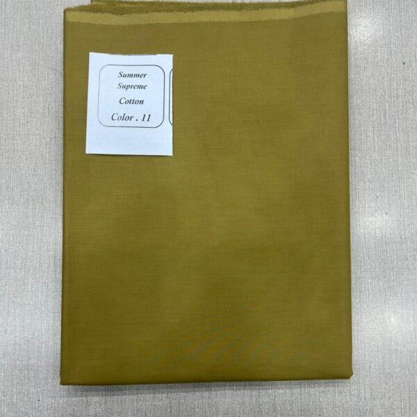 Summer Supreme Cotton Shalwar Kameez Suit - Mens Wear Color No. 11