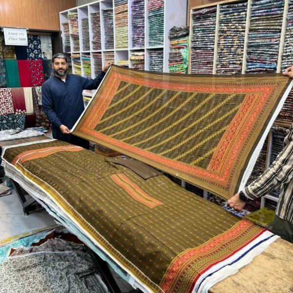 Dua Classic Digital Printed Lawn 3pc Dresses - Women Wear Design No. 48