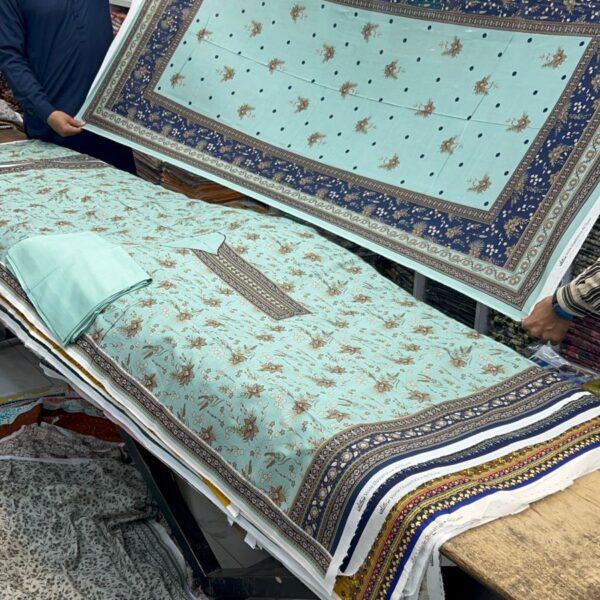 Dua Classic Digital Printed Lawn 3pc Dresses - Women Wear Design No. 46