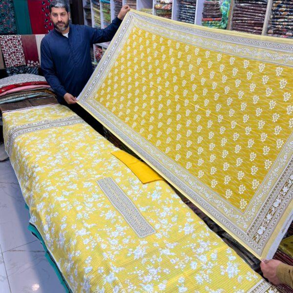 Dua Classic Digital Printed Lawn 3pc Dresses - Women Wear Design No. 34