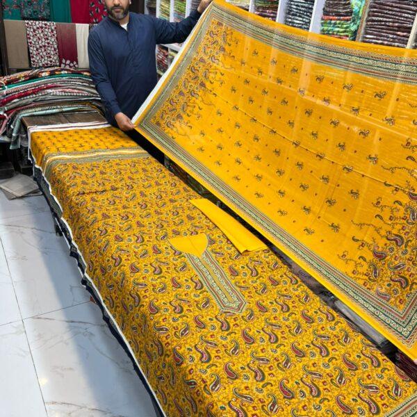 Dua Classic Digital Printed Lawn 3pc Dresses - Women Wear Design No. 22