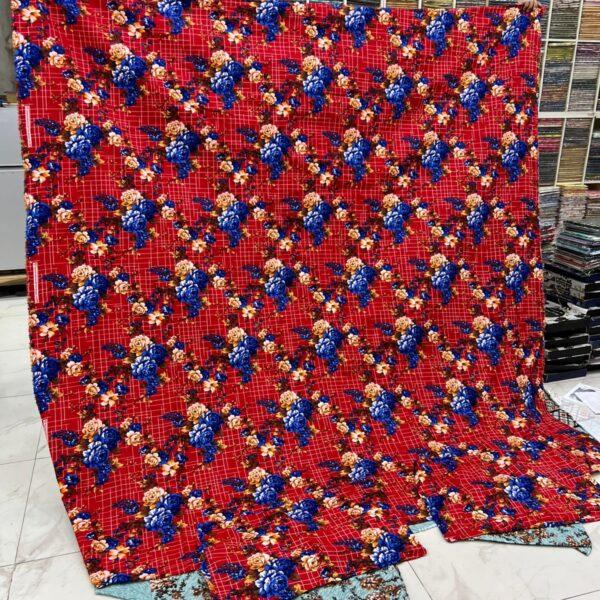 Safa Marwa Crystal Cotton Export Quality King Size Double Bedsheet Design No. 2