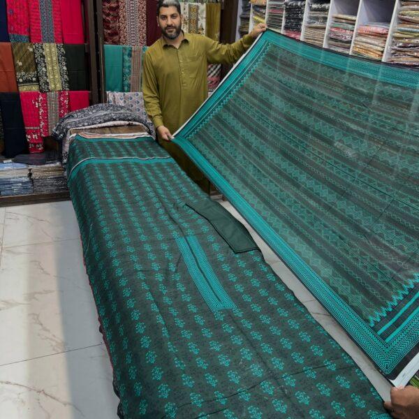 Chamak Damak Lawn Digital Printed 3 Piece Suit - Women Wear Design No. 3