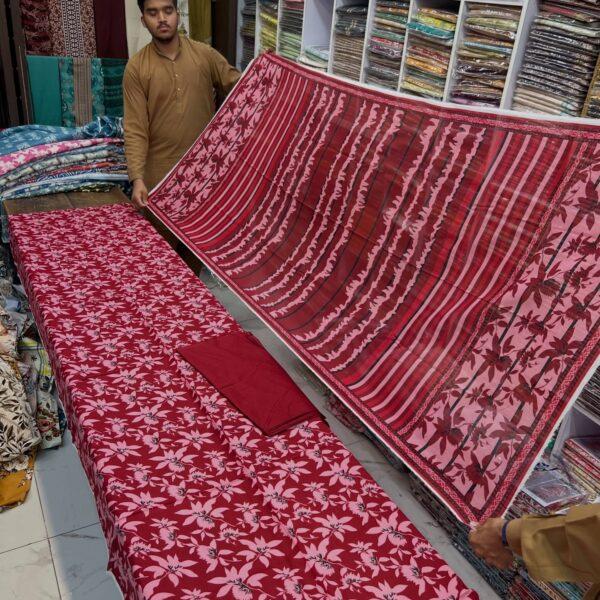 Ayra Premium Lawn Digital Printed 3 Piece Suit - Women Wear Design No. 4