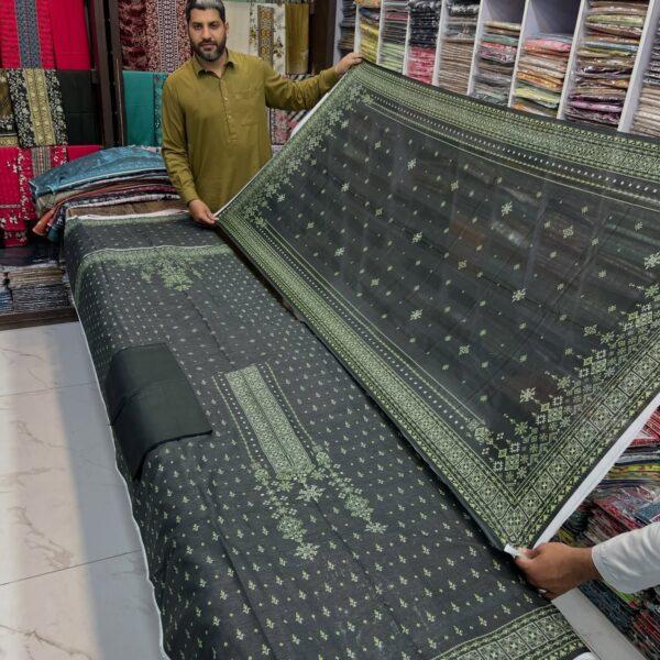 Chamak Damak Lawn Digital Printed 3 Piece Suit - Women Wear Design No. 11