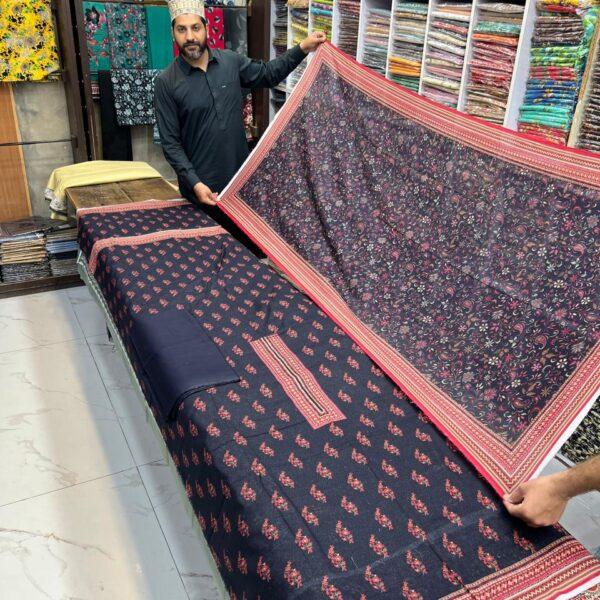 Mina Kari Digital Printed Bana Dora Lawn 3pc Dresses - Women Wear Design No. 19