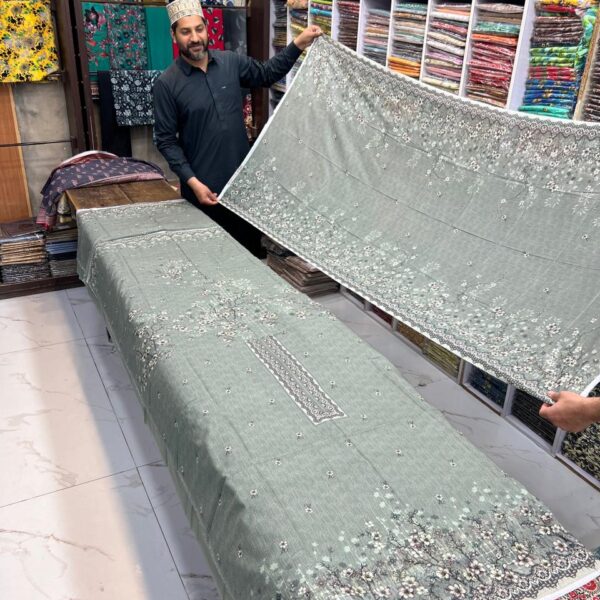 Mina Kari Digital Printed Bana Dora Lawn 3pc Dresses - Women Wear Design No. 18