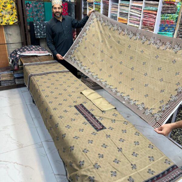 Mina Kari Digital Printed Bana Dora Lawn 3pc Dresses - Women Wear Design No. 16