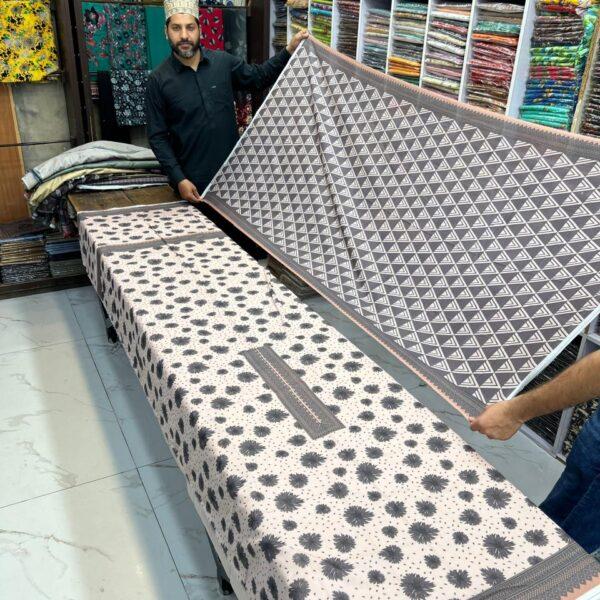 Mina Kari Digital Printed Bana Dora Lawn 3pc Dresses - Women Wear Design No. 5