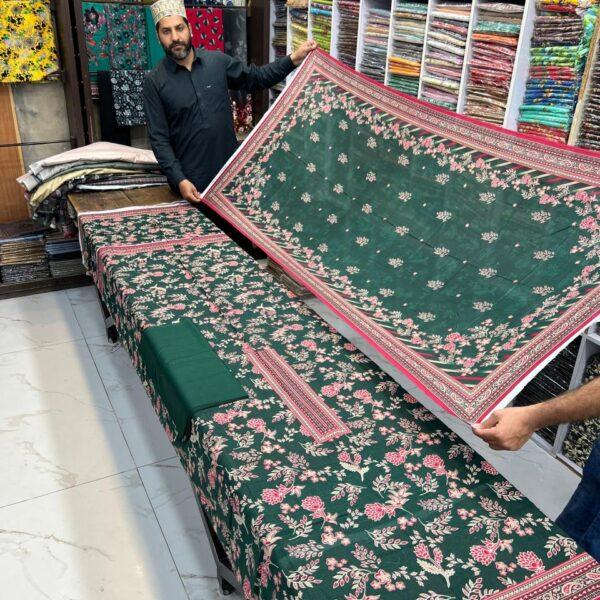 Mina Kari Digital Printed Bana Dora Lawn 3pc Dresses - Women Wear Design No. 4