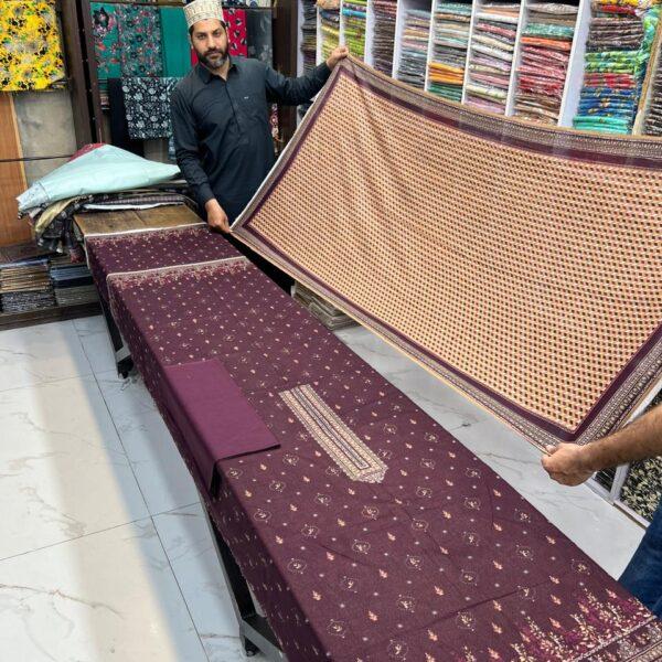 Mina Kari Digital Printed Bana Dora Lawn 3pc Dresses - Women Wear Design No. 1