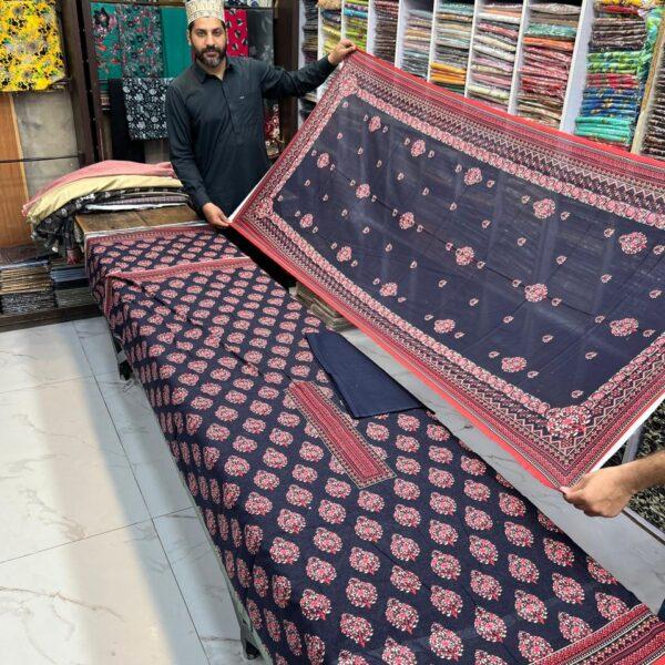 Mina Kari Digital Printed Bana Dora Lawn 3pc Dresses - Women Wear Design No. 9