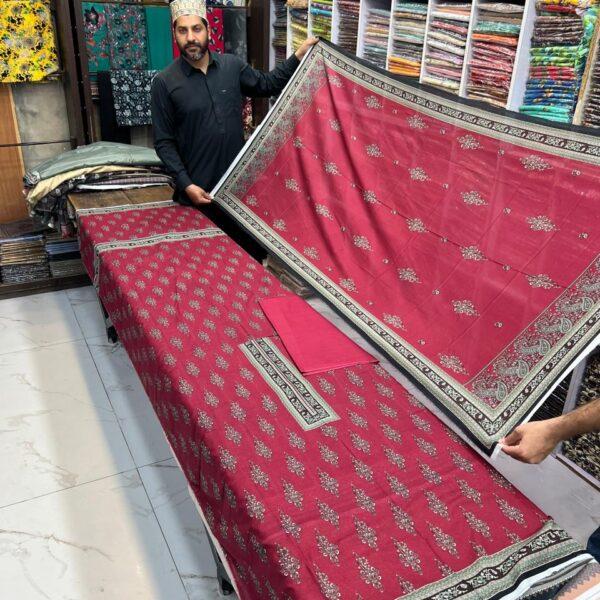 Mina Kari Digital Printed Bana Dora Lawn 3pc Dresses - Women Wear Design No. 6