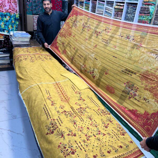 Zarqoon Digital Printed Lawn 3pc Dresses - Women Wear Design No. 1