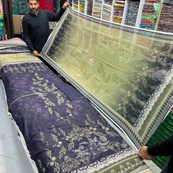 Zarqoon Digital Printed Lawn 3pc Dresses - Women Wear Design No. 8