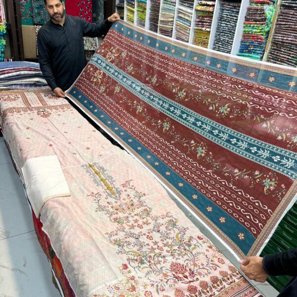 Zarqoon Digital Printed Lawn 3pc Dresses - Women Wear Design No. 19