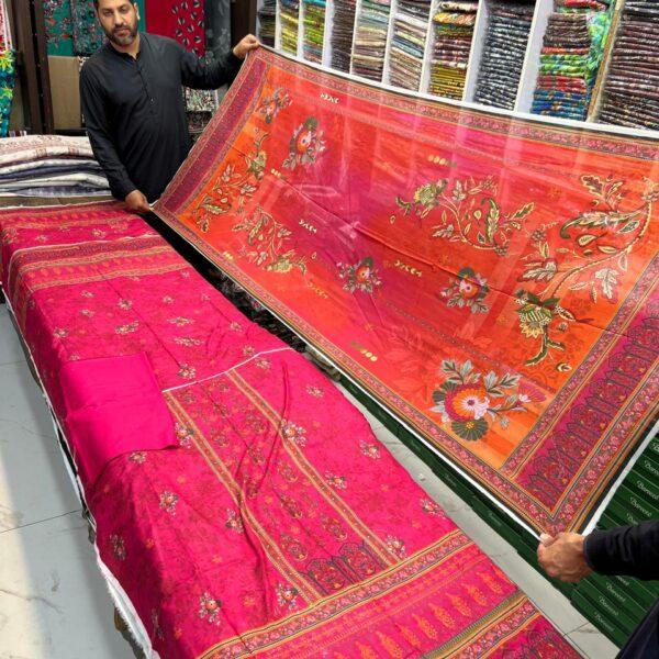 Zarqoon Digital Printed Lawn 3pc Dresses - Women Wear Design No. 20