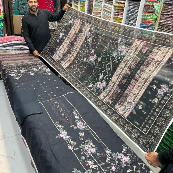 Zarqoon Digital Printed Lawn 3pc Dresses - Women Wear Design No. 17