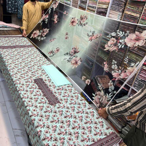 Neelofer Digital Printed Lawn 3pc Dresses - Women Wear Design No. 5