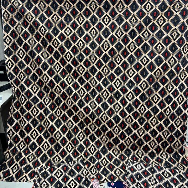 Safa Marwa Crystal Cotton Export Quality King Size Double Bedsheet Design No. 9