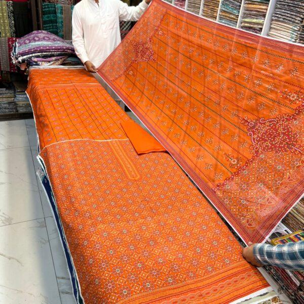 Zarqoon Digital Printed Lawn 3pc Dresses - Women Wear Design No. 17