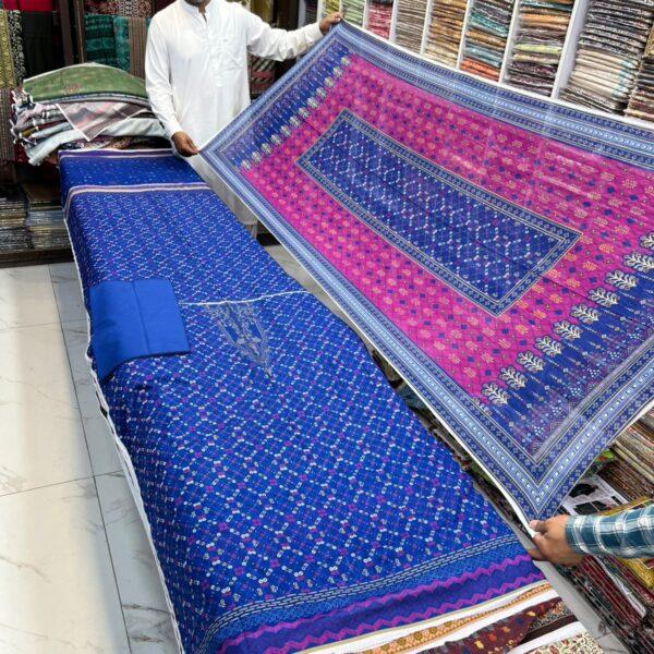 Zarqoon Digital Printed Lawn 3pc Dresses - Women Wear Design No. 12