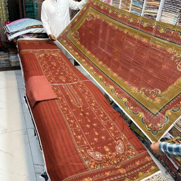 Zarqoon Digital Printed Lawn 3pc Dresses - Women Wear Design No. 08