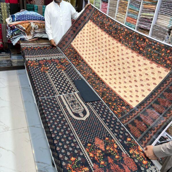 Zarqoon Digital Printed Lawn 3pc Dresses - Women Wear Design No. 05