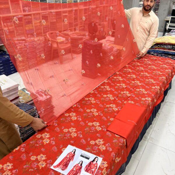 Bareeze Brand Luxury Collection Embroidered Lawn 3pc Suits - Women Wear Design No. 10