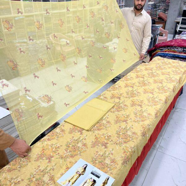 Bareeze Brand Luxury Collection Embroidered Lawn 3pc Suits - Women Wear Design No. 9