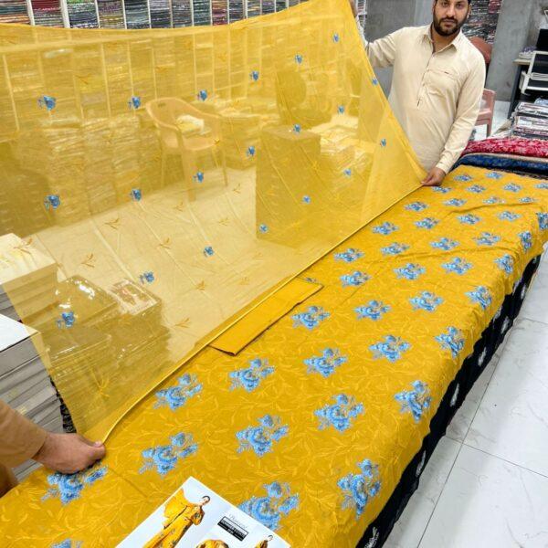 Bareeze Brand Luxury Collection Embroidered Lawn 3pc Suits - Women Wear Design No. 4