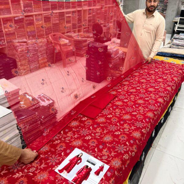 Bareeze Brand Luxury Collection Embroidered Lawn 3pc Suits - Women Wear Design No. 3