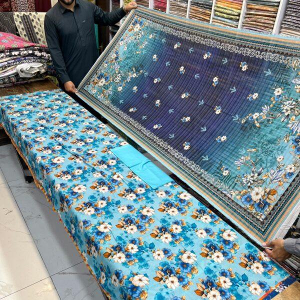 Almirah Brand Digital Printed Lawn 3 Piece Suit - Women Wear Design No. 28