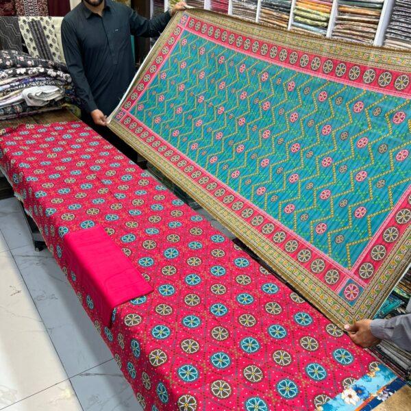 Almirah Brand Digital Printed Lawn 3 Piece Suit - Women Wear Design No. 27