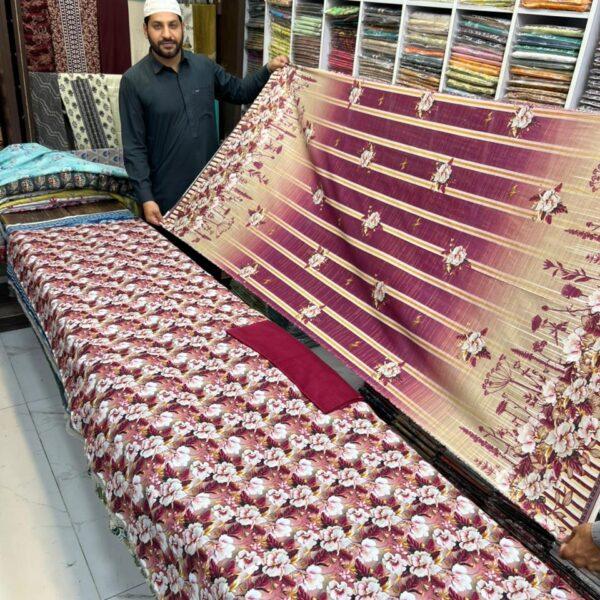 Almirah Brand Digital Printed Lawn 3 Piece Suit - Women Wear Design No. 7