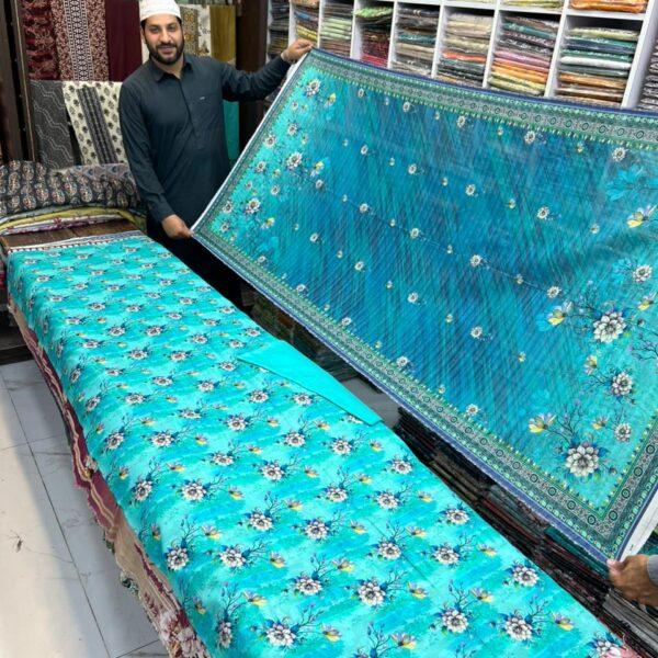 Almirah Brand Digital Printed Lawn 3 Piece Suit - Women Wear Design No. 6