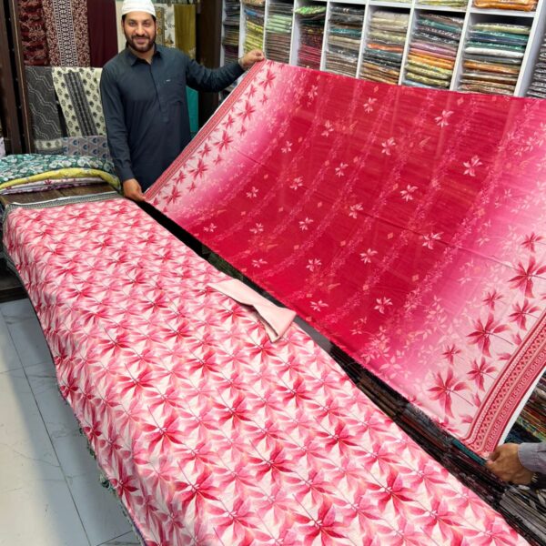 Almirah Brand Digital Printed Lawn 3 Piece Suit - Women Wear Design No. 1