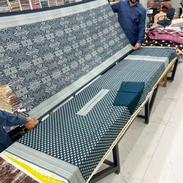 Dua Classic Printed Lawn 3pc Dresses- Women Wear Design No. 19