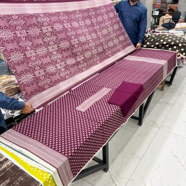 Dua Classic Printed Lawn 3pc Dresses- Women Wear Design No. 18