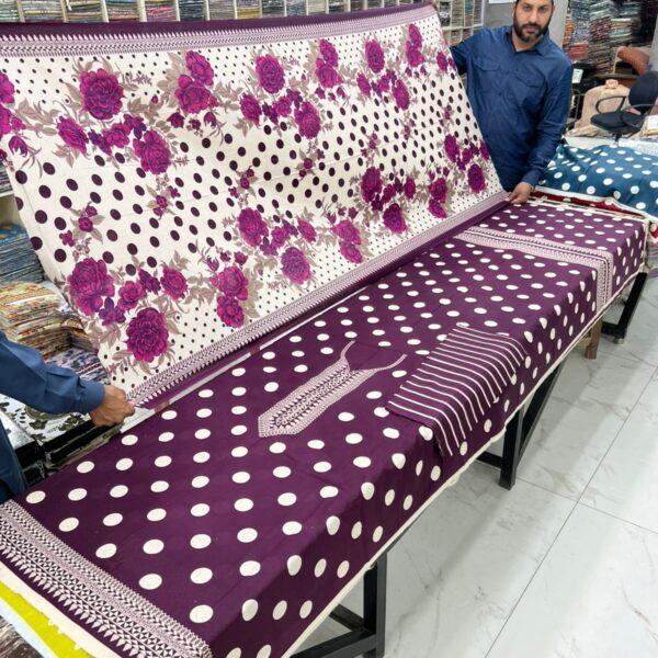 Dua Classic Printed Lawn 3pc Dresses- Women Wear Design No. 16