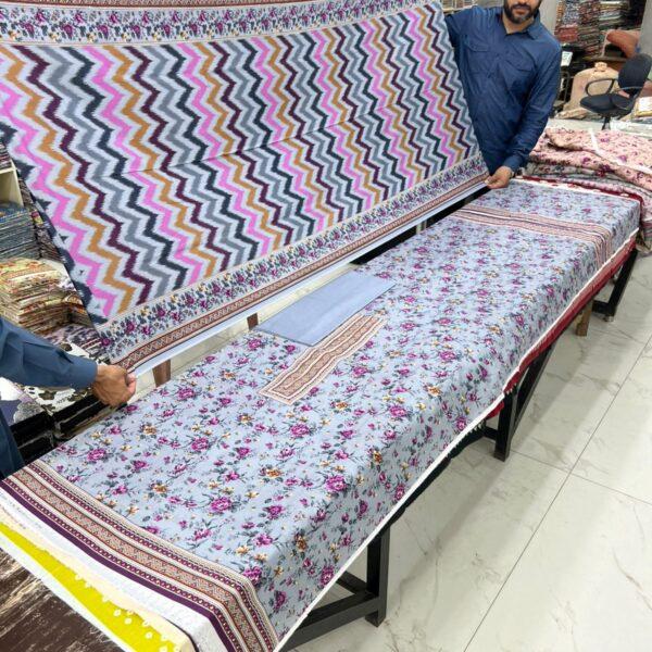 Dua Classic Printed Lawn 3pc Dresses- Women Wear Design No. 12